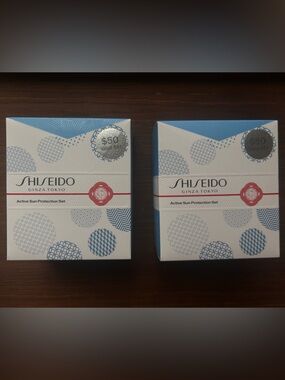 NWT Lot of 2 Shiseido Active Sun Protection Sets